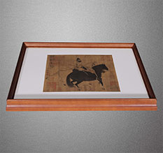 古蔺书画装裱配框服务案例